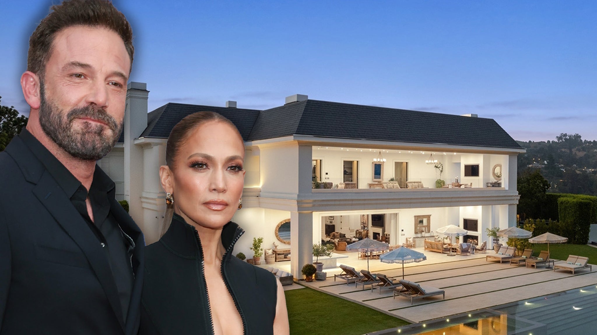 Ben Affleck & Jennifer Lopez Slash Beverly Hills Mansion Price by $8.1M