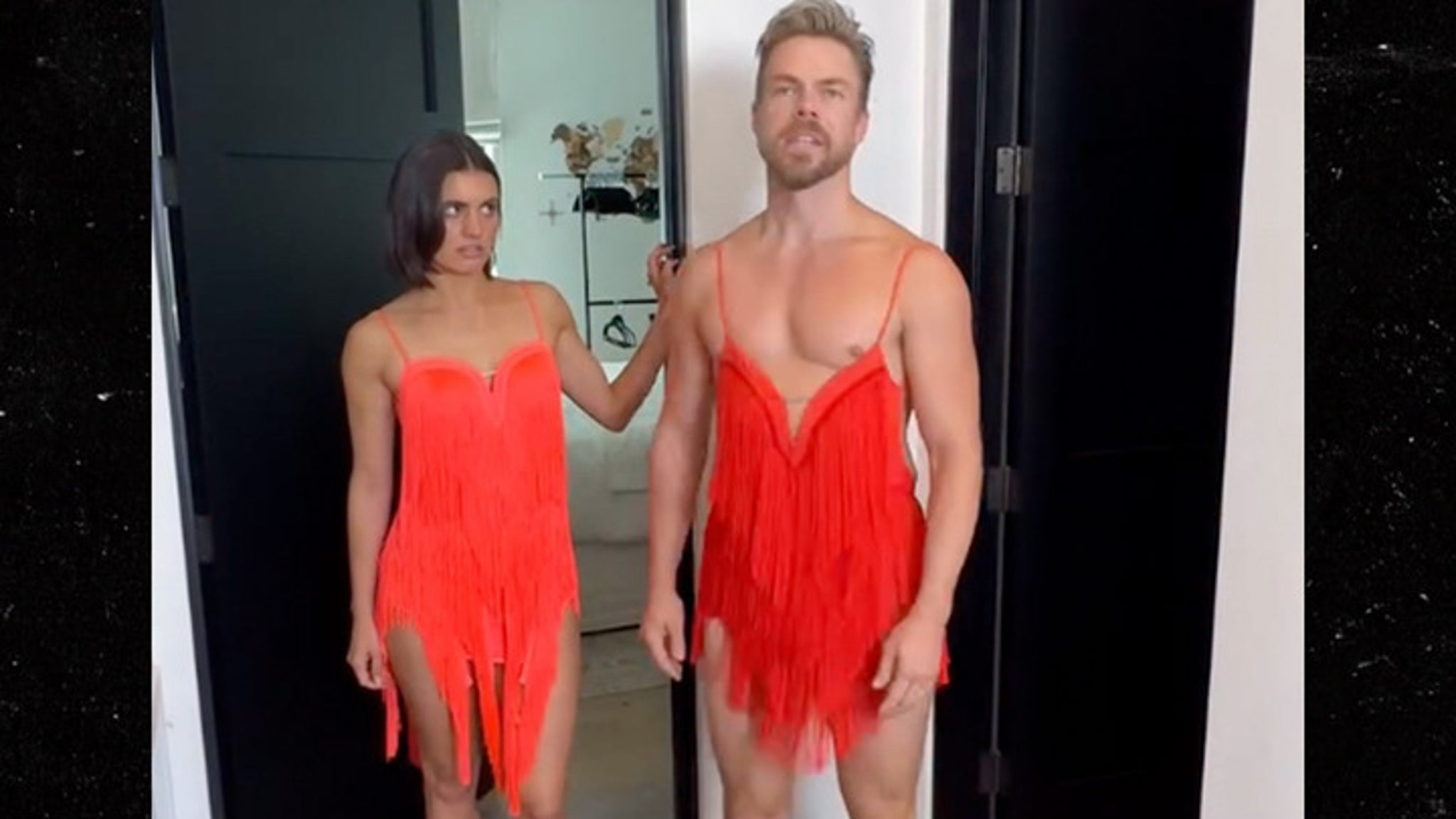 Derek Hough vs. Hayley Erbert Who'd You Rather?! (Who Wore It Better Edition)