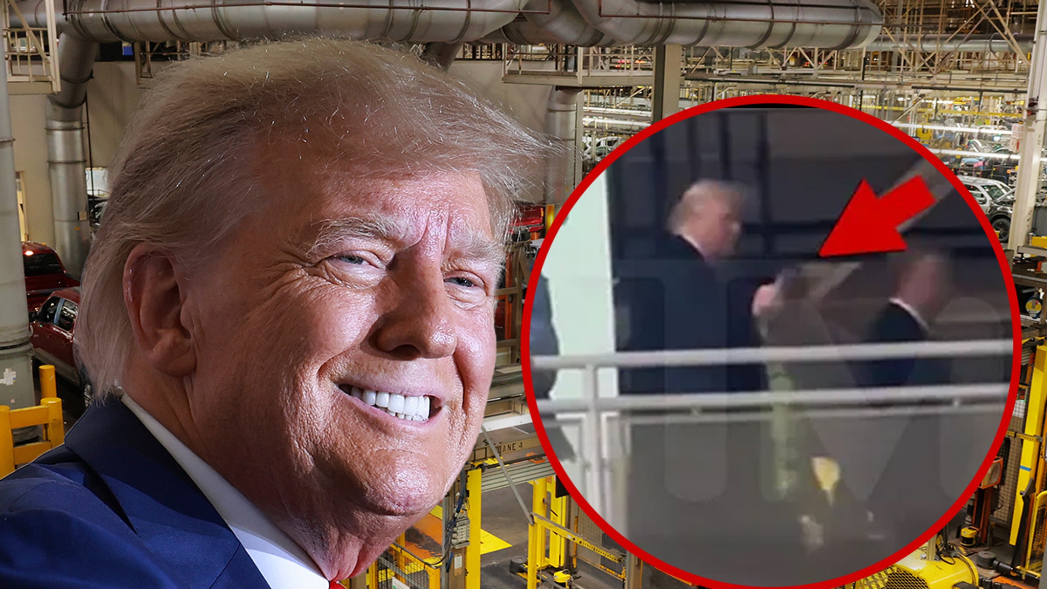 Ford Worker Suspended After Yelling ‘Pedophile Protector’ at Donald Trump on Video