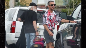 Shia LaBeouf and Father Jeffrey backgrid