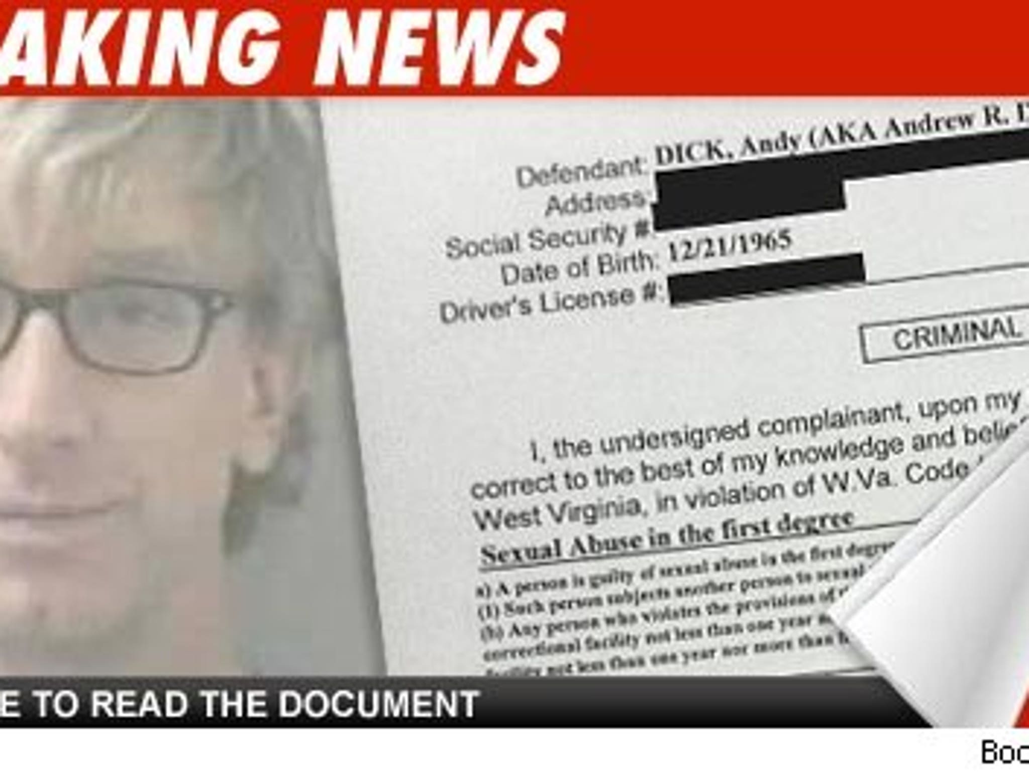 Andy Dick Arrested for Sexual Abuse