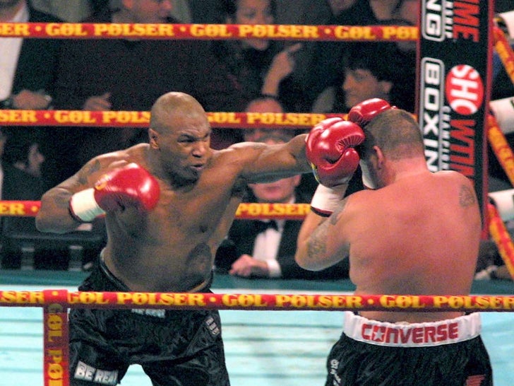 Mike Tyson Fight Photos