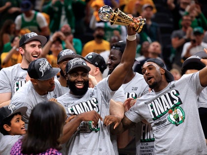 Boston Celtics Celebrate Advancing To The 2024 NBA Finals Photos 3