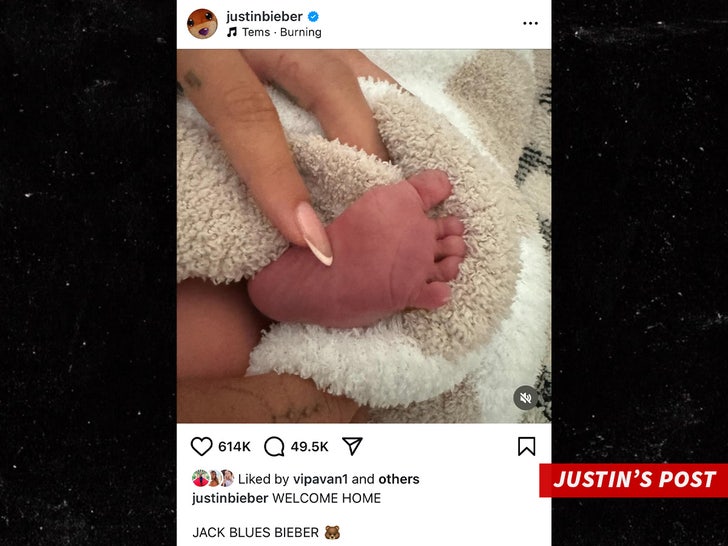 justin bieber baby post alt