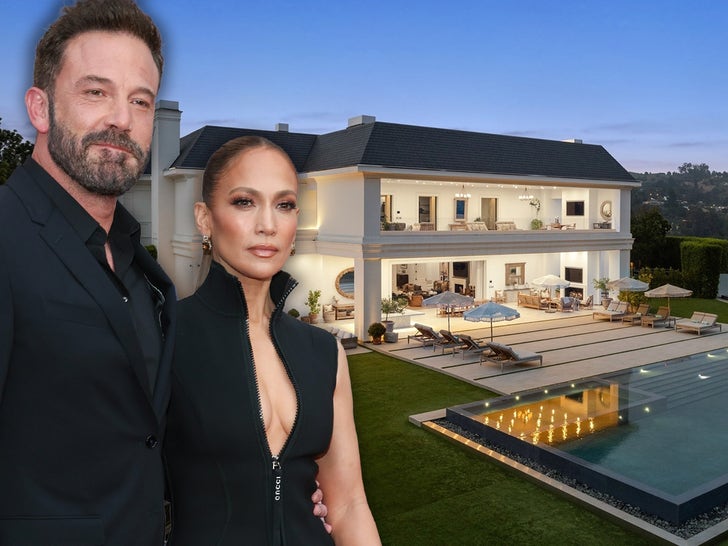 Inside Ben Affleck & Jennifer Lopez's Beverly Hills Mansion