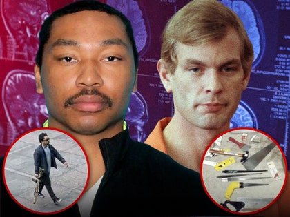 Shane Tamura and Jeffrey Dahmer brain exam dr phil getty 2