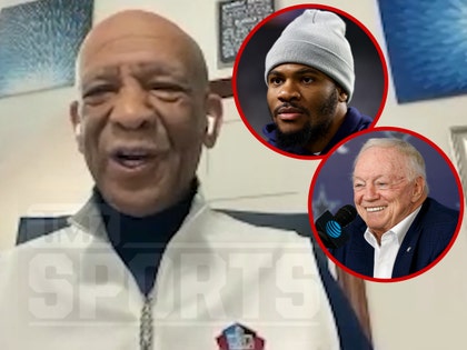 Drew Pearson, Micah Parsons, Jerry Jones