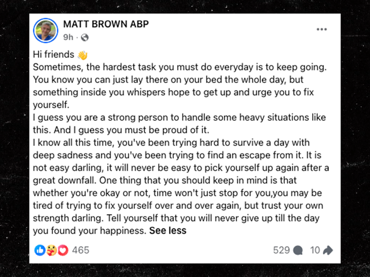 sub matt brown facebook 1