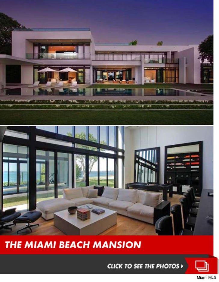 A-Rod's Miami Mansion -- $old!