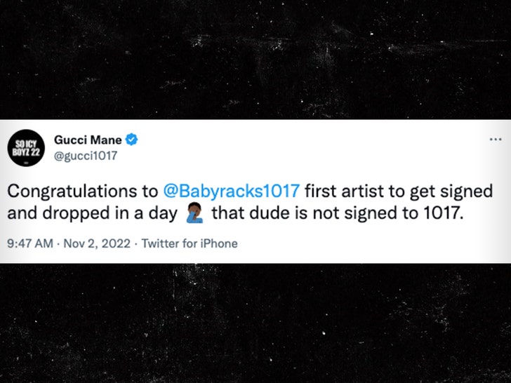 Unexpected Tennessee Artist Becomes Gucci Mane's Newest 1017