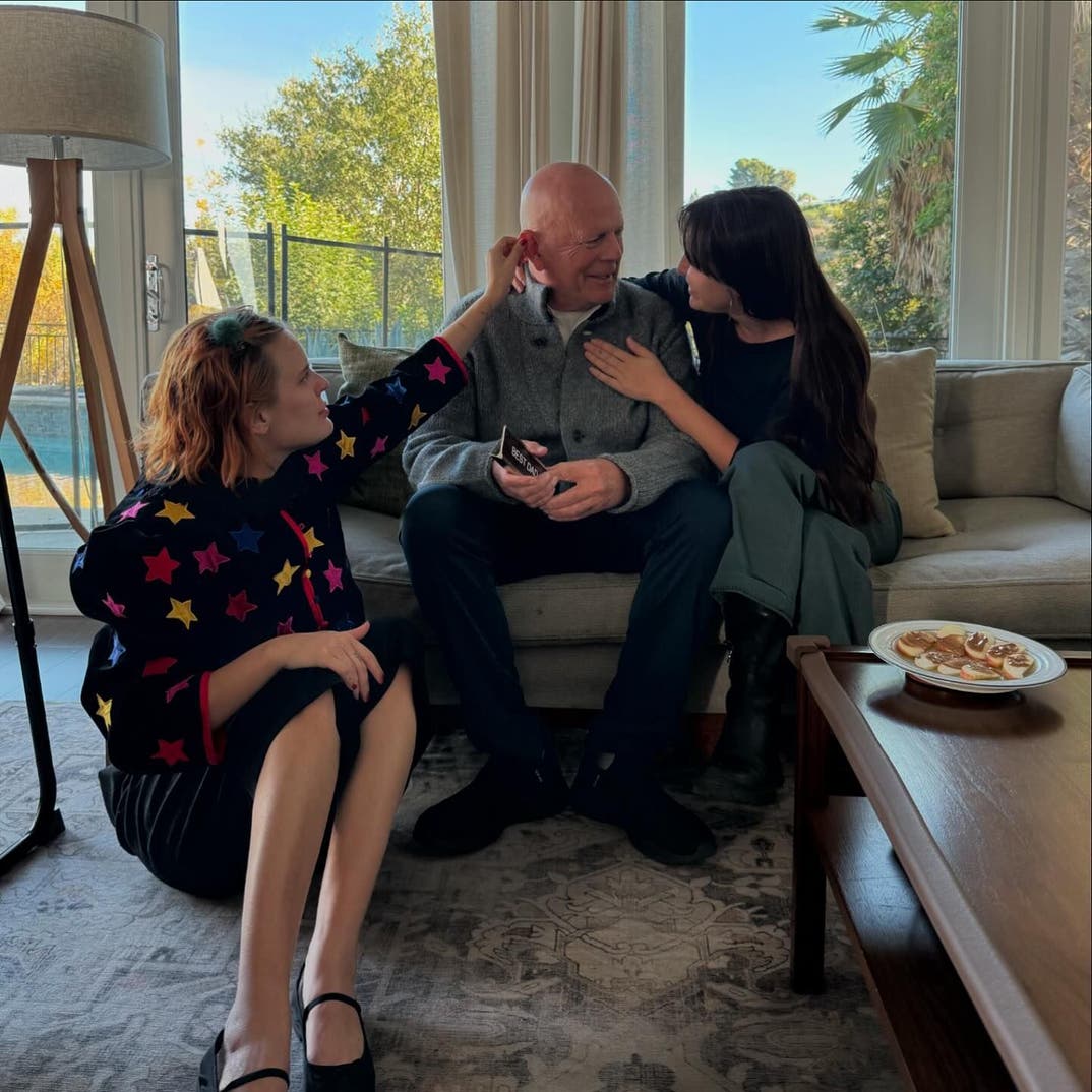 Bruce Willis, Scout Willis,Rumer Willis