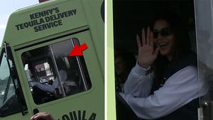 Kendall Jenner Drives Huge Truck Delivering Her Tequila to Liquor Store