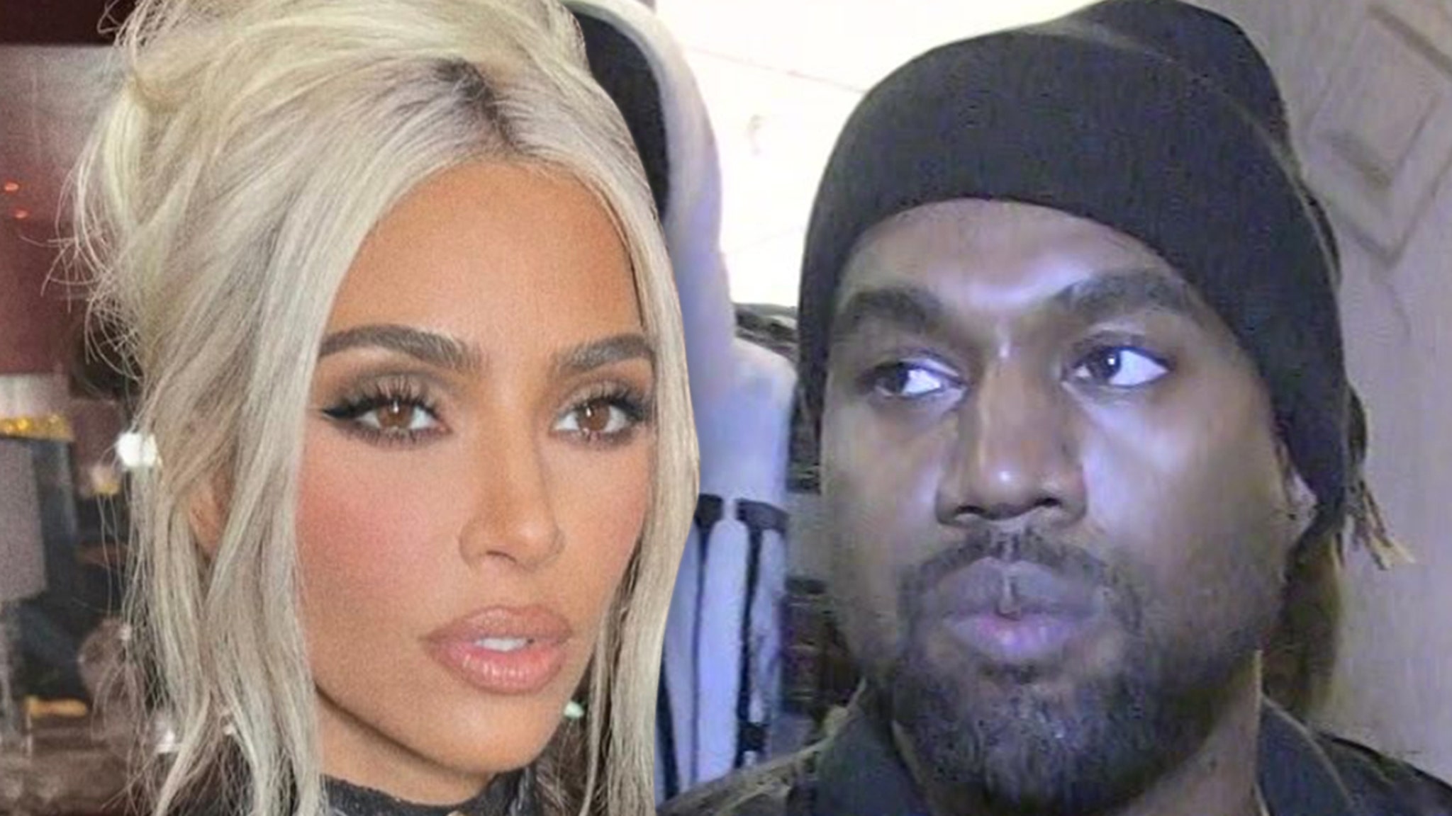 Kim Kardashian não interveio para ajudar Kanye durante seu aparente episódio de saúde mental