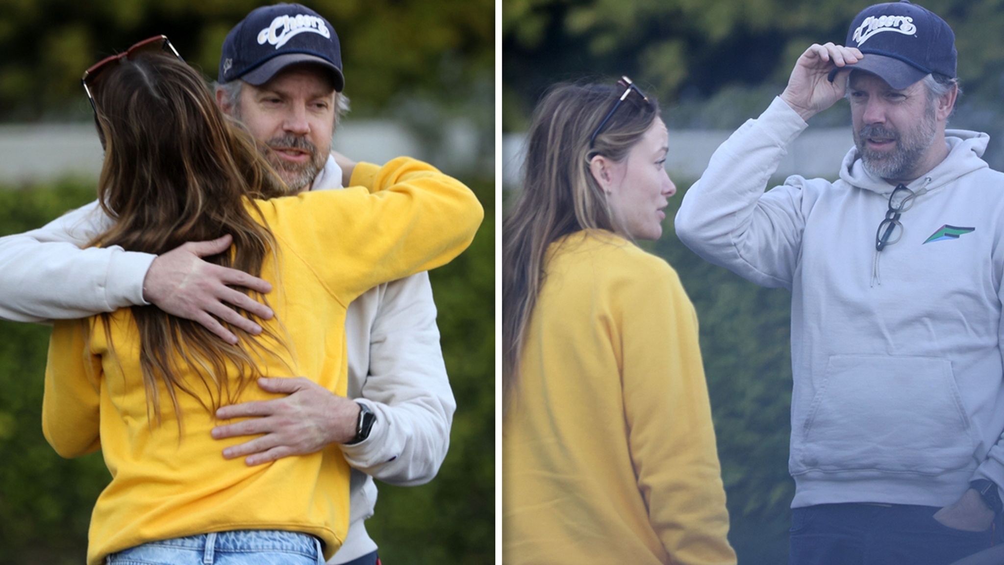 Olivia Wilde & Jason Sudeikis Hug It Out in Public After Nasty Year – TMZ