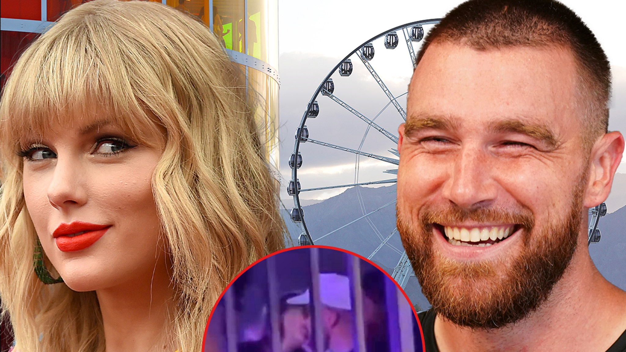Taylor Swift and Travis Kelce Making Out…