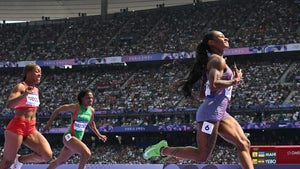 Sha'Carri Richardson Running In Thte 2024 Olympics