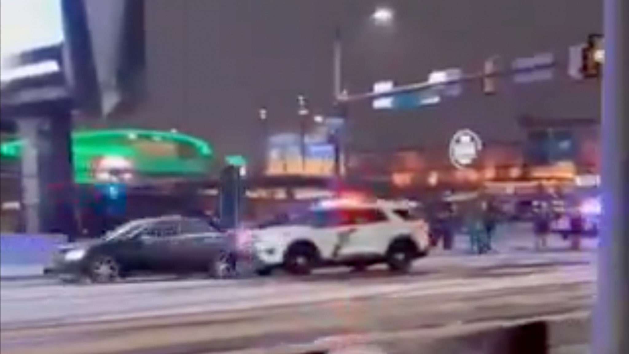 Philadelphia Driver Slams Into Cop Car In Wild Scene Outside Of Eagles’ Playoff Game