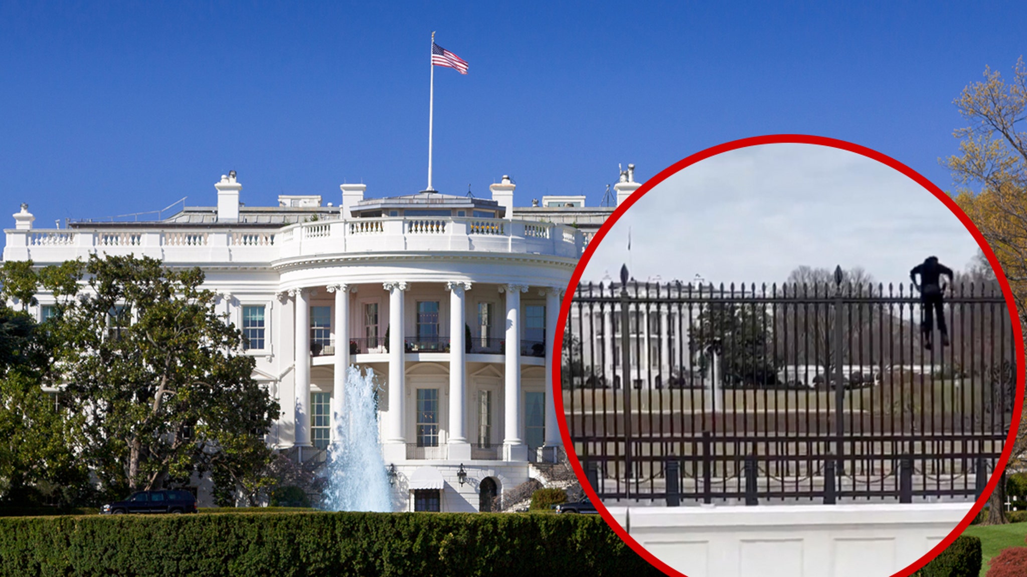 White House Fence Scaled by Intruder, Secret Service Quickly Intervenes