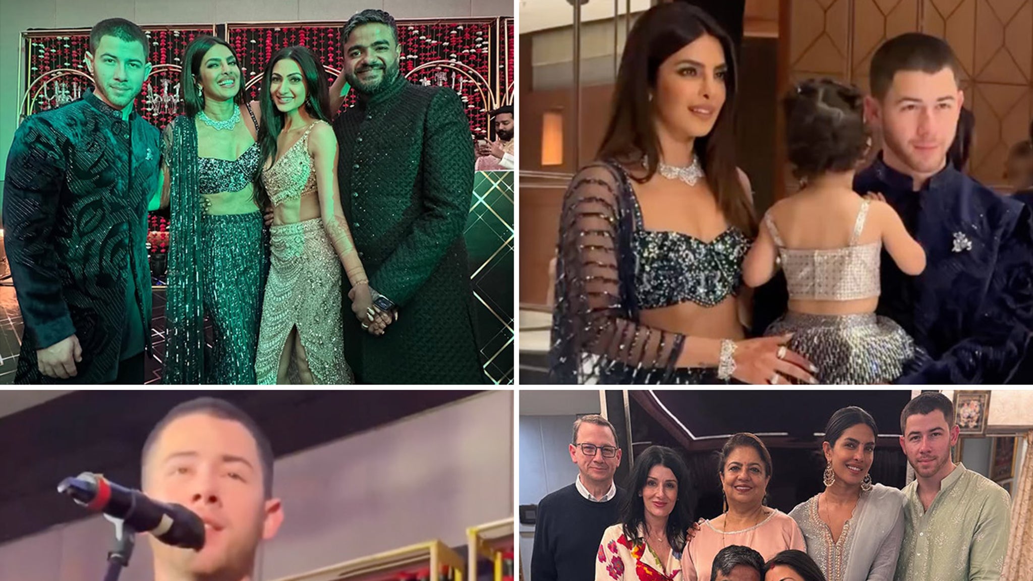 Priyanka Chopra and Nick Jonas Visit India for Her Brother’s Wedding