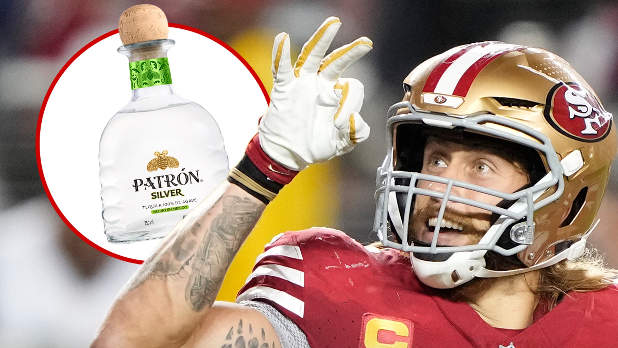 49ers' George Kittle Carted Off, Tequila Carted Into Locker Room
