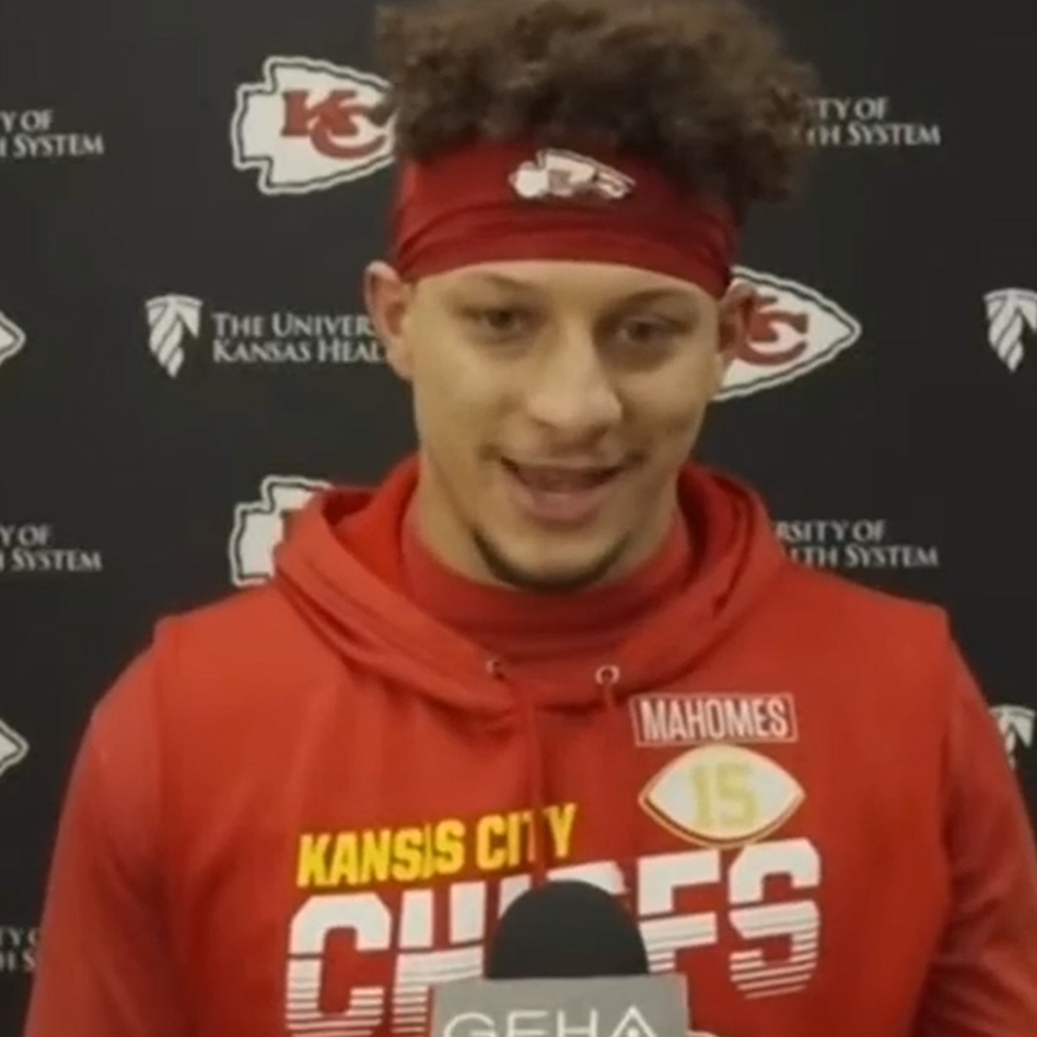 Chiefs' Patrick Mahomes says he's cleared concussion protocol