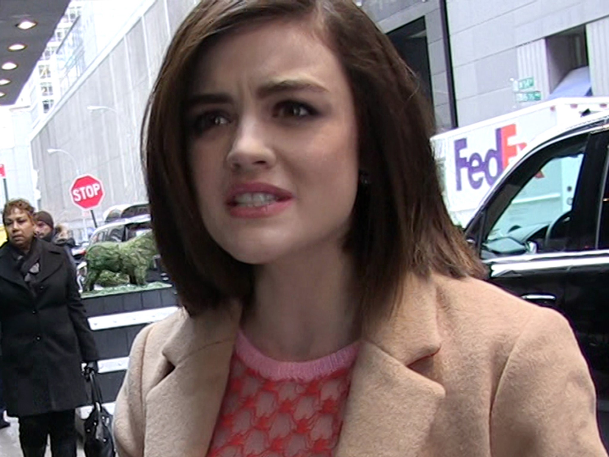 Lucy Hale Threatens Site To Take Down Her Topless Pics