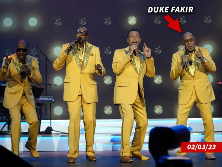 Duke Fakir four tops