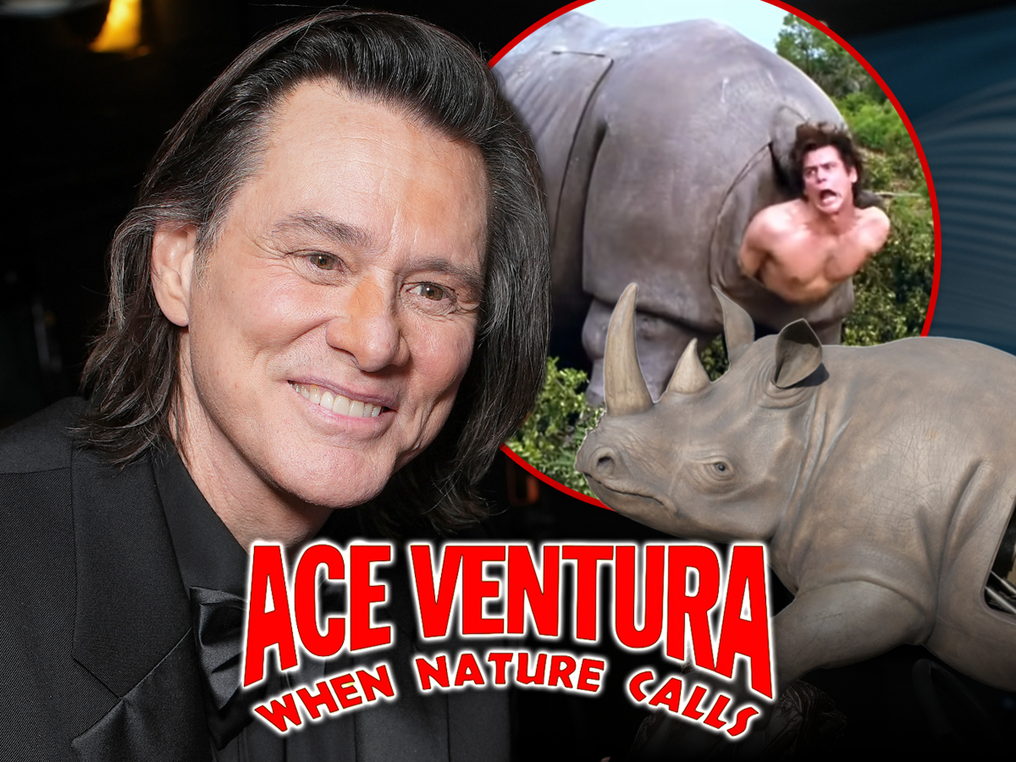 Jim Carrey Butt Birth Mechanical Rhino From 'Ace Ventura' Up For