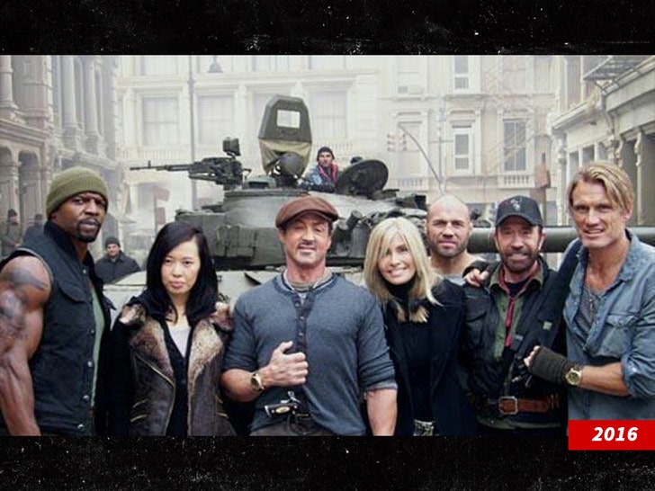 Dolph Lundgren e Chuck Norris Insta 2