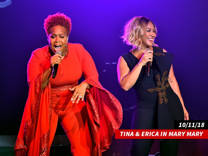 Erica Campbell and Tina Campbell mary mary
