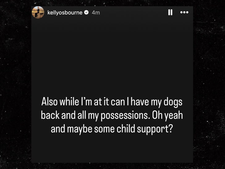 kelly osbourne instagram story 3