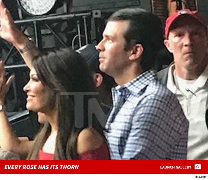 Donald Trump Jr. At Poison Concert with Kimberly Guilfoyle