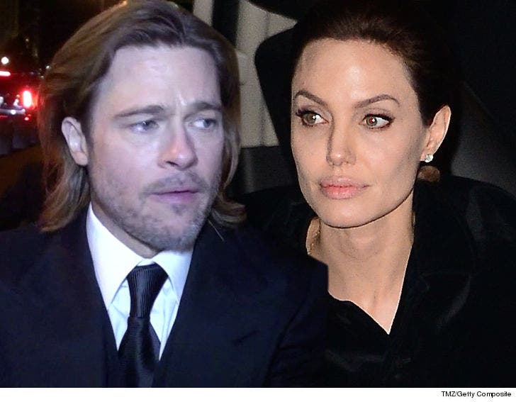 Brad Pitt Has Given Angelina Jolie Millions Since Split :: 0807-brad-pitt-angelina-jolie-tmz-getty-4