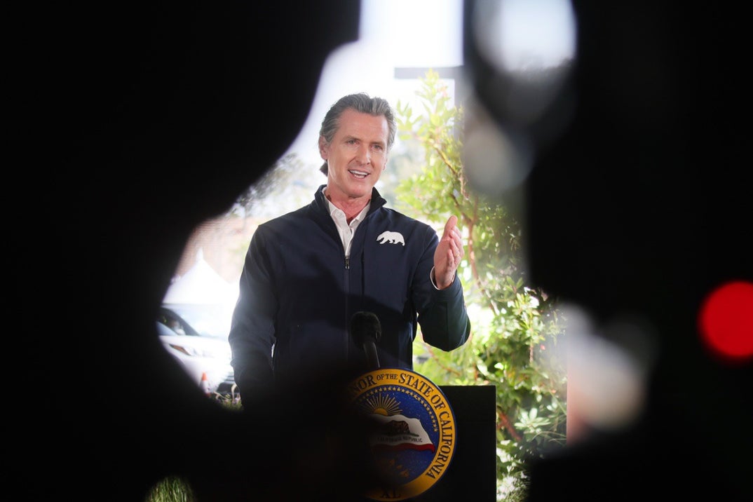 Governor Gavin Newsom Photos 11