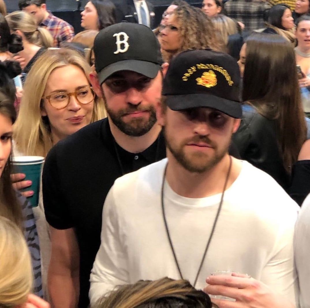 Emily Blunt and John Krasinski