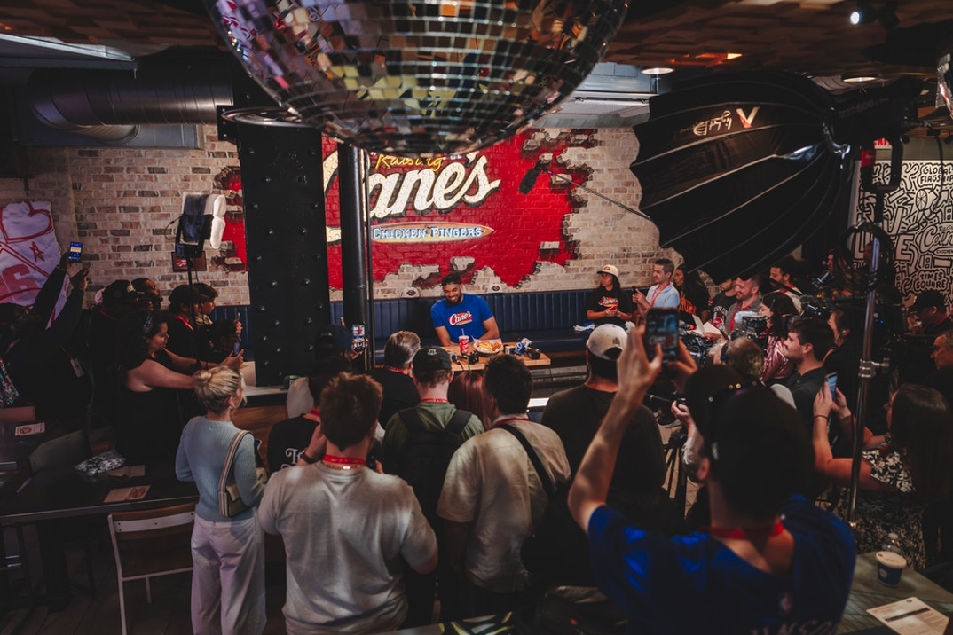 Karl-Anthony Towns Raising Canes 11
