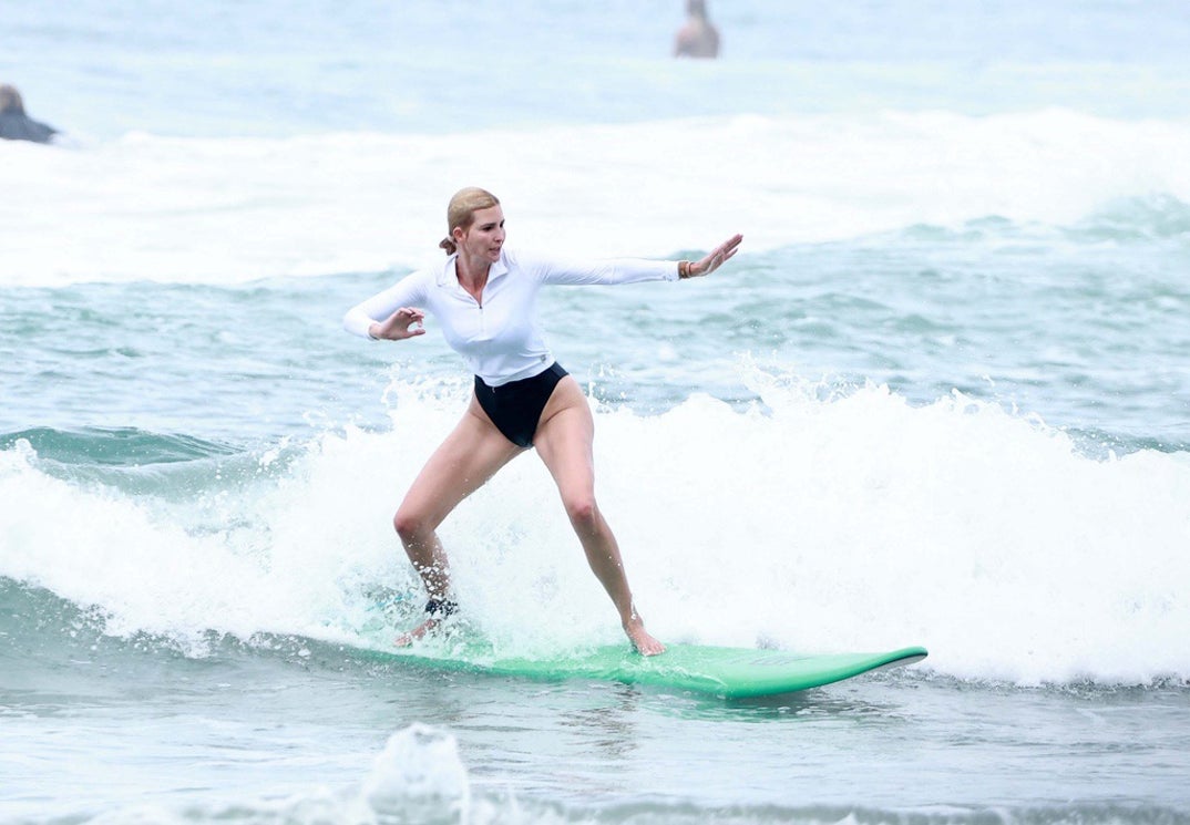 Ivanka Trump Surfing Costa Rica 6