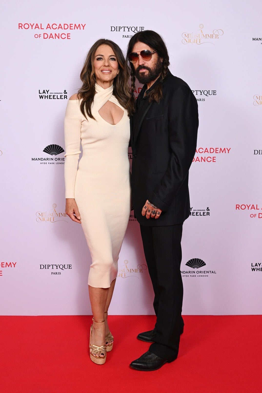 Billy Ray Cyrus Elizabeth Hurley 0