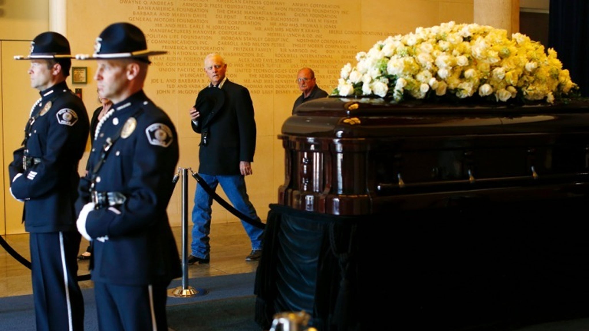 Nancy Reagan's Funeral