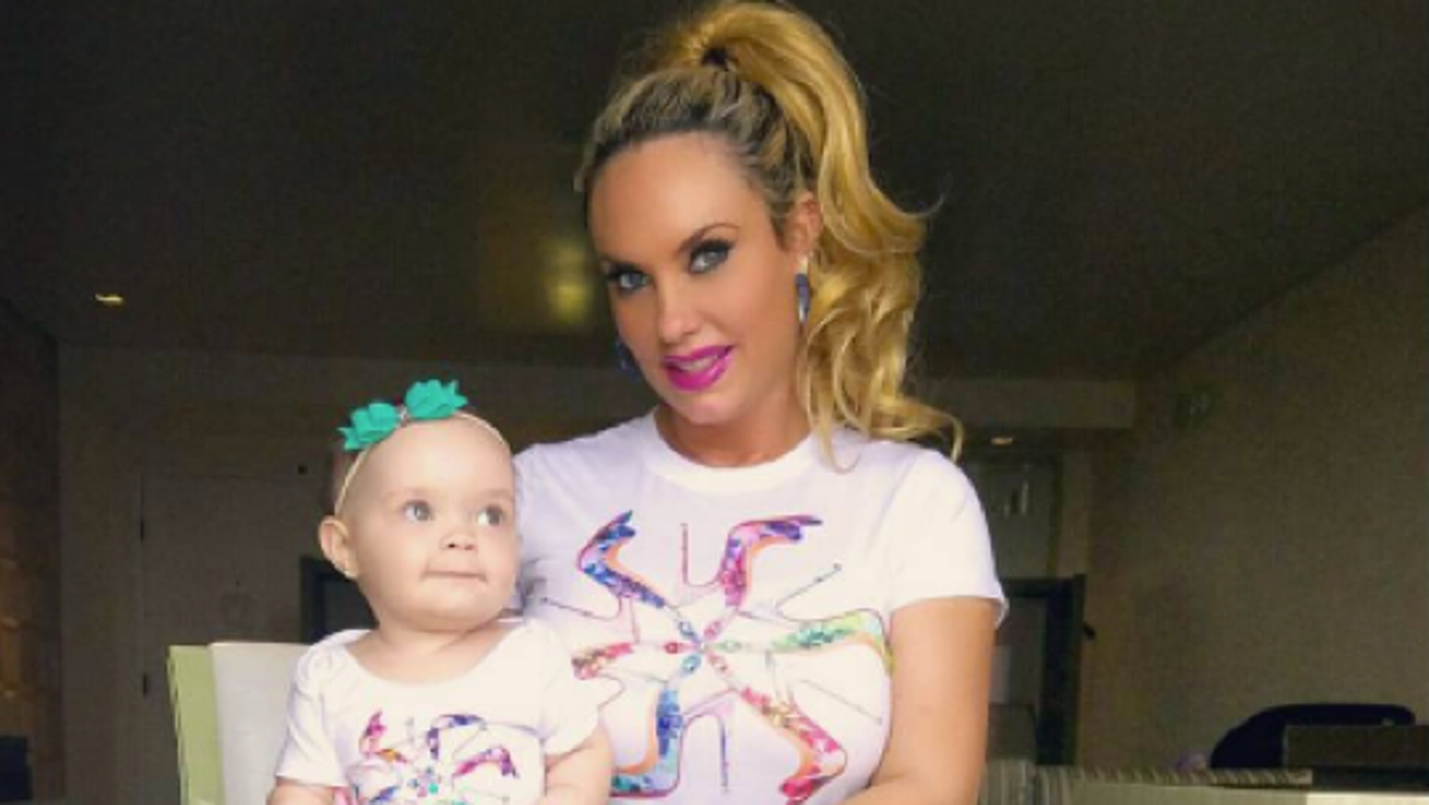 Coco Austin and Chanel Matching MotherDaughter Duo