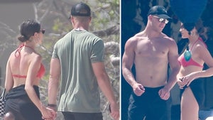 Christian McCaffrey and Olivia Culpo Holding Hands In Mexico