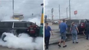 Dramatic Crash Rescue Caught on Video When SUV Slams into City Bus