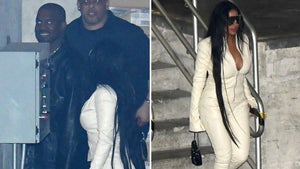 Kanye Spotted with Kim Kardashian Look-Alike Chaney Jones at 'Donda 2' Event