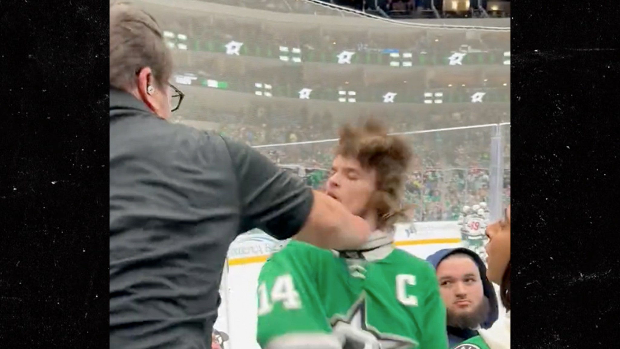Dallas Stars fan punched in the face after saying N-word at game