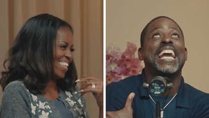 Sterling K Brown and Michelle Obama