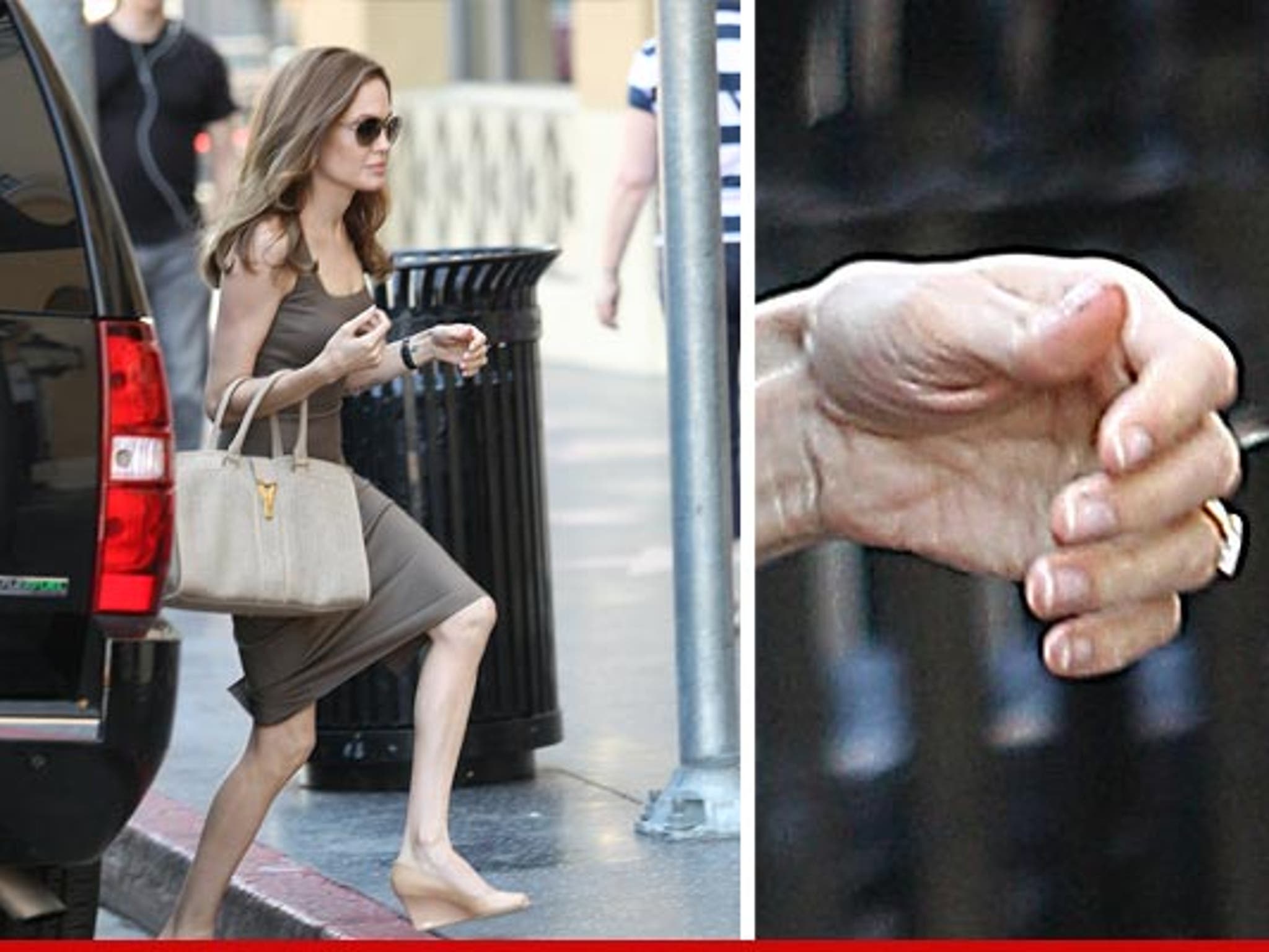 gevogelte Aap conversie Angelina Jolie's Engagement Ring