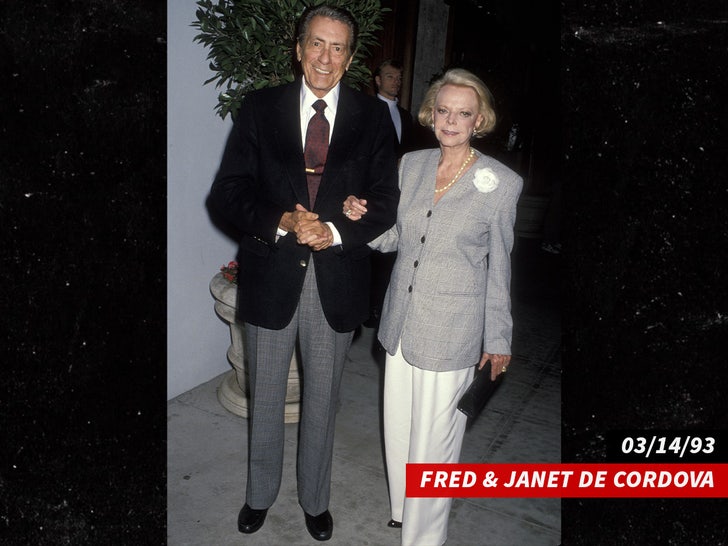 Fred De Cordova e Janet De Cordova substitutos