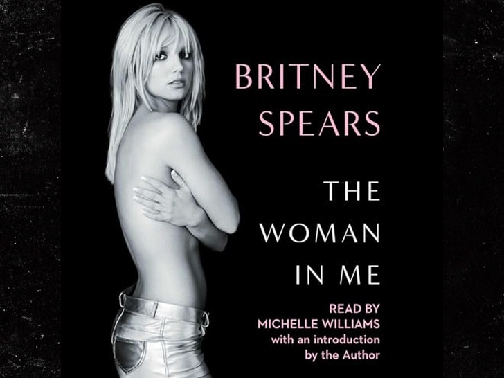 Britney Spears com seu livro The Woman In Me