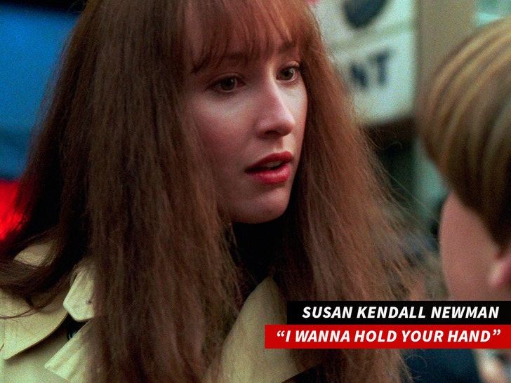 susan kendall newman CRAZY DAY I WANNA HOLD YOUR HAND alamy 2