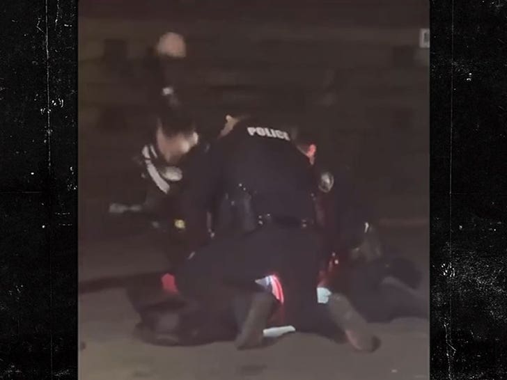 North Carolina Cops Beating Suspect on Video Remain on Active Duty 1 110525_greensboro_police_brutality_raised_arm